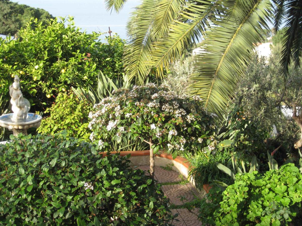 Stanza In Villa Con Giardino Vista Mare Cefalú Exterior foto