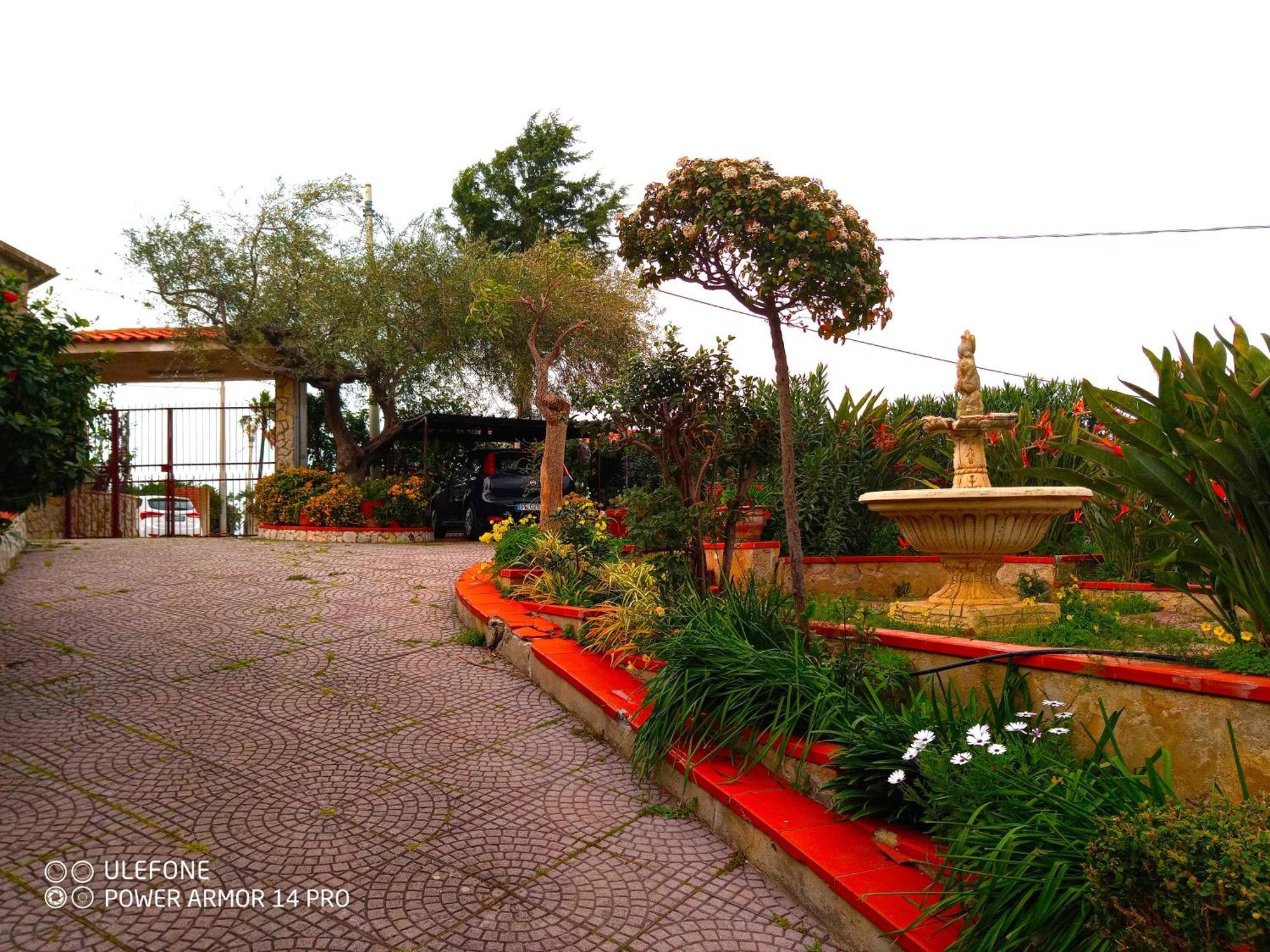 Stanza In Villa Con Giardino Vista Mare Cefalú Exterior foto