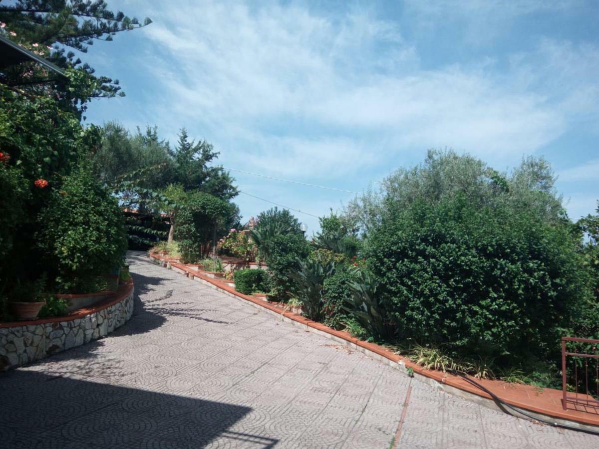 Stanza In Villa Con Giardino Vista Mare Cefalú Exterior foto